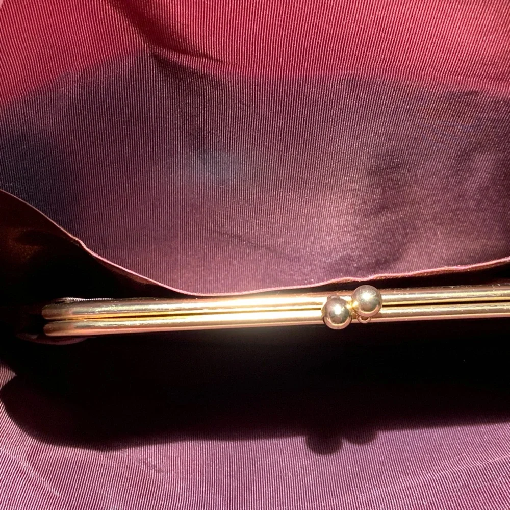 Christian Dior Vintage Honeycomb Long Wallet With COA